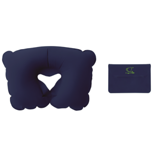 Coussin de voyage gonflable KJOL bleu